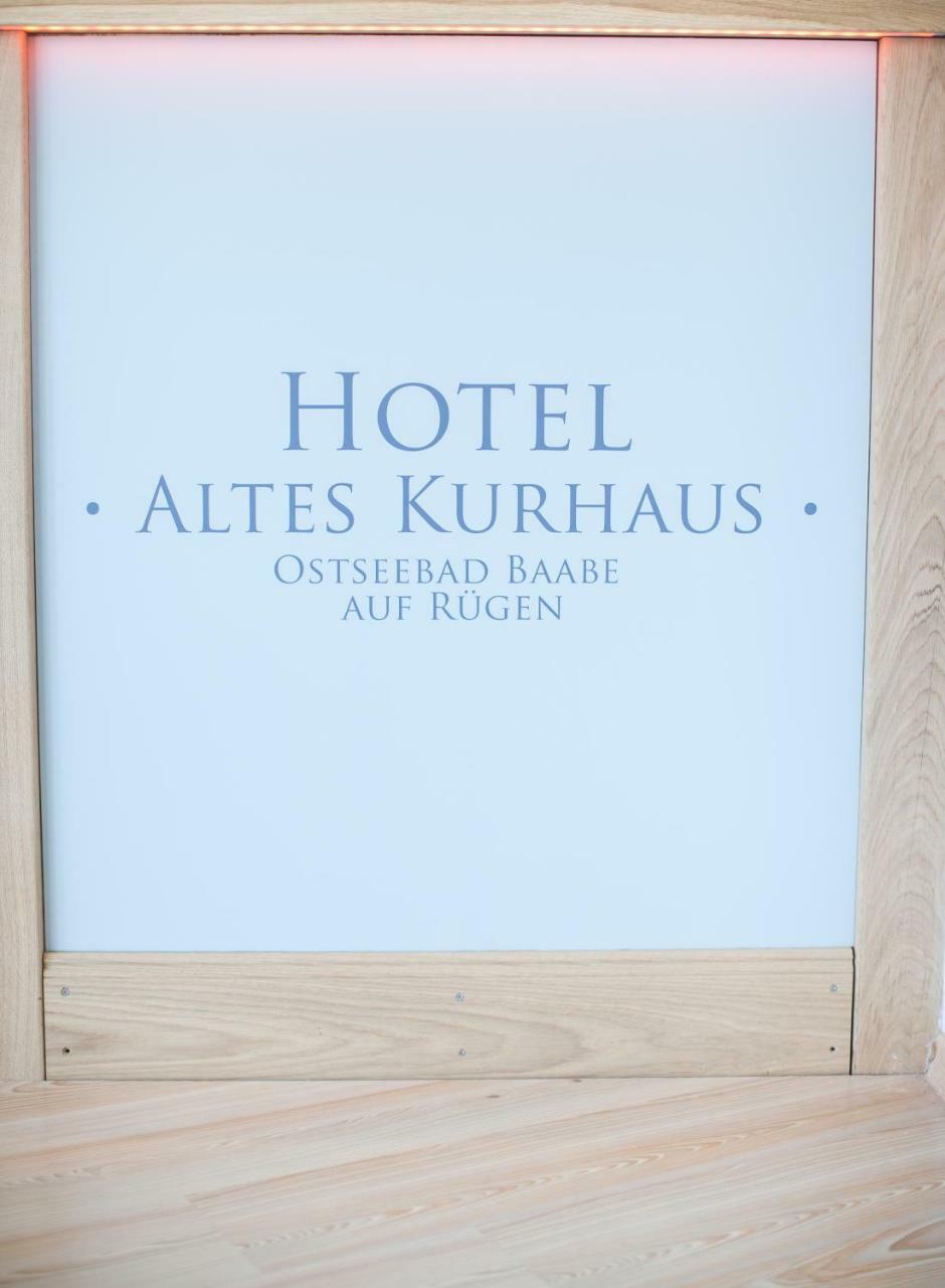 Hotel Altes Kurhaus Баабе Екстериор снимка